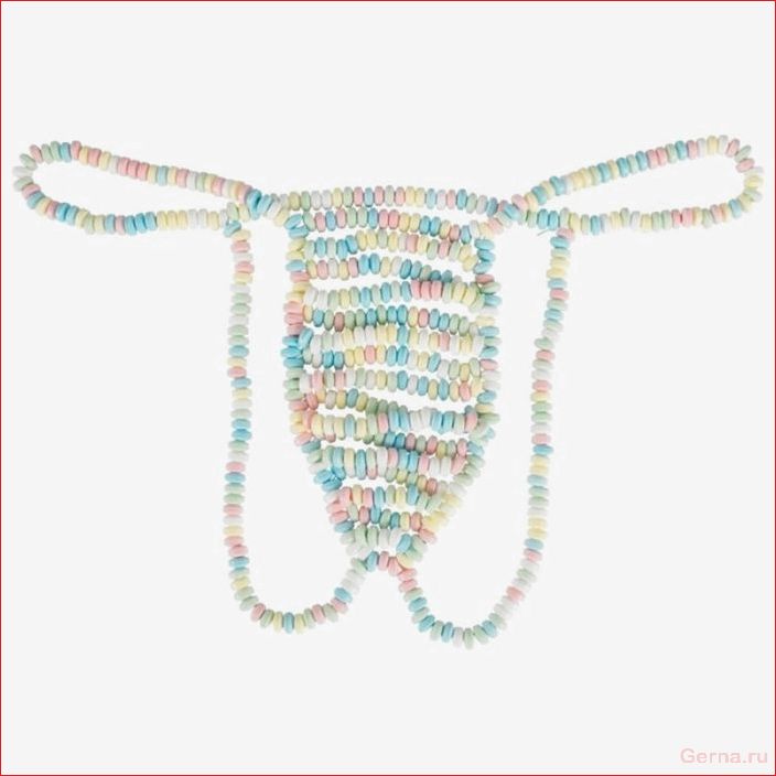 Съедобное белье: откуда оно взялось и как сделать его дома? Edible underwear, where did it come from