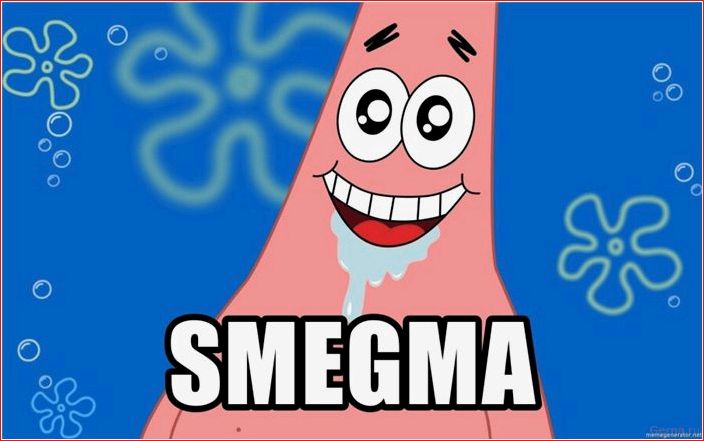 smegma, form