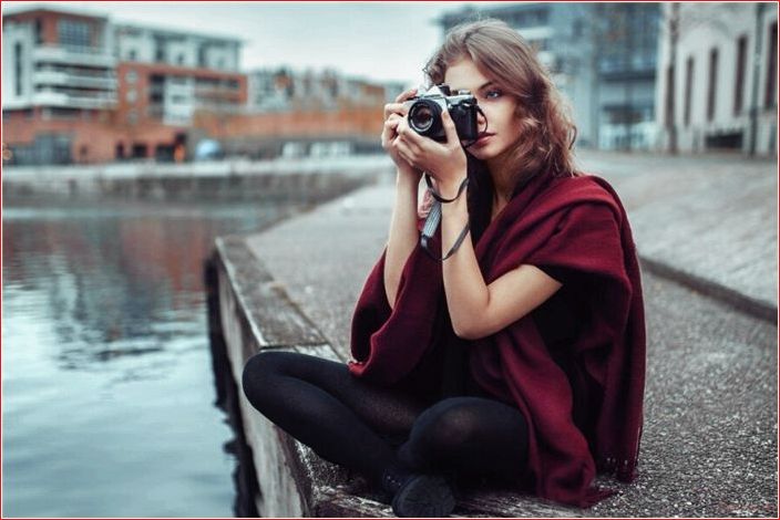 beliebt, Mädchen, Bloggerin