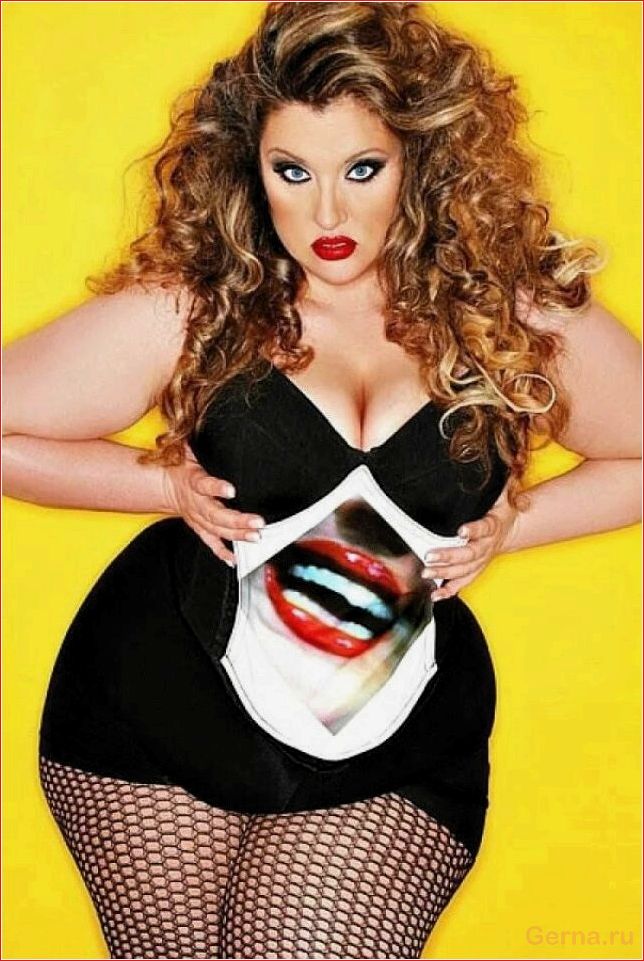 моделей, plus-size, версии, журнала, intrigue